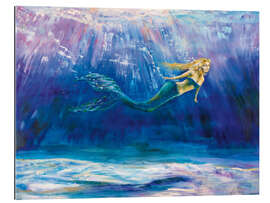 Gallery print Floating mermaid