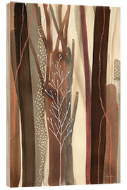 Wood print Woodland Awakening