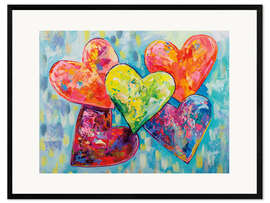 Framed art print Family Love