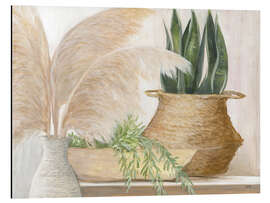 Magnettafel Gräser und Pflanzen