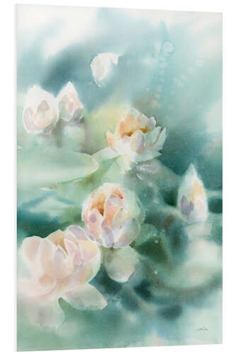 Tableau en PVC Water Lily II