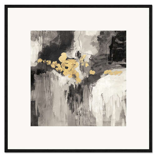 Framed art print Glittering abstraction