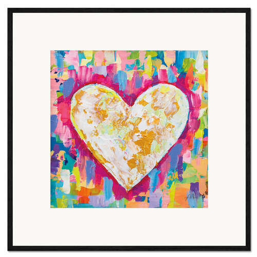 Innrammet kunsttrykk Pure Love