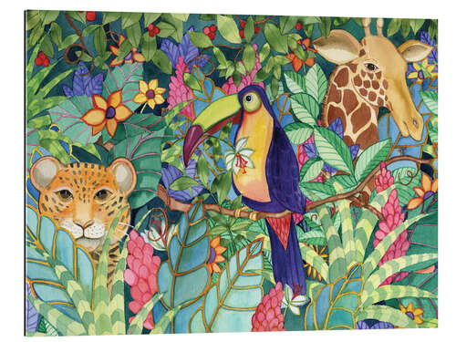 Galleriprint Jungle with animals