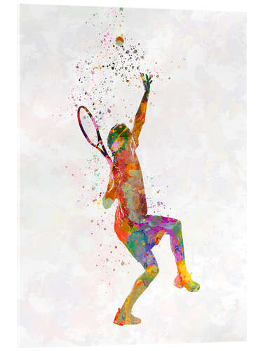 Acrylglas print Tennis player III