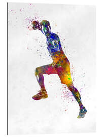 Gallery print Handball player