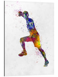 Magnettafel Handballspieler