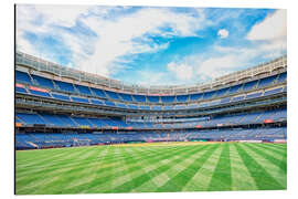 Tableau en aluminium Baseball Stadium, New York - Manjik Pictures