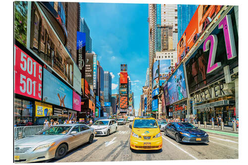 Gallery print Cars on Times Square