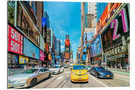 Gallery print Cars on Times Square