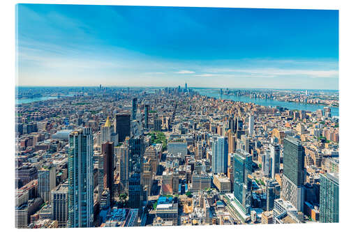 Akryylilasitaulu View over Manhattan