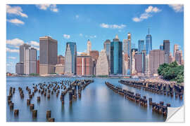 Selvklebende plakat Pier One - New York