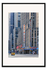 Gerahmter Kunstdruck Radio City Music Hall, NYC