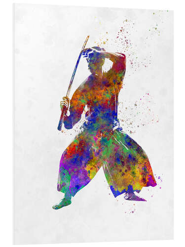 Foam board print Martial arts Kendo III