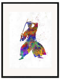 Framed art print Martial arts Kendo III