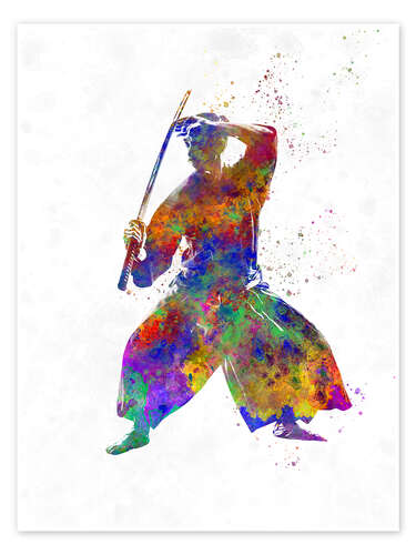 Poster Martial arts Kendo III