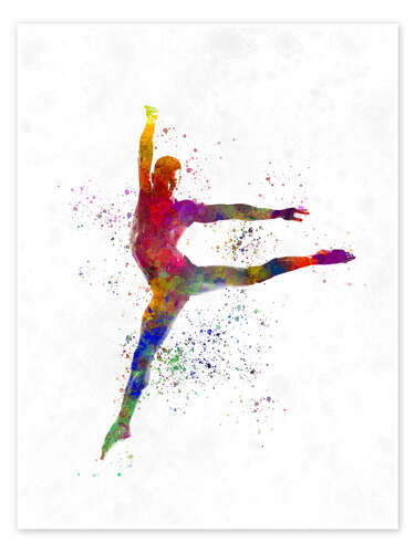 Poster Contemporary male dance I