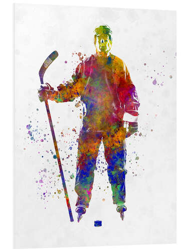 Foam board print Ice hockey player I