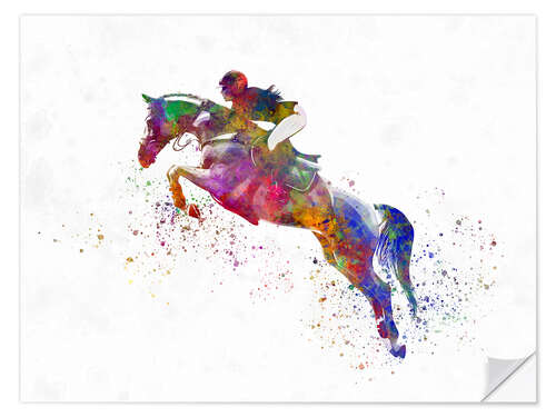 Wall sticker Equestrian sports II