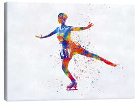 Canvas print Ice skater II