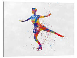 Magnettafel Schlittschuhläuferin II