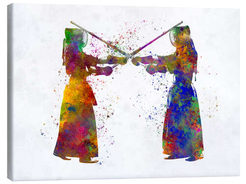 Canvastavla Martial arts Kendo II