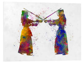 Cuadro de PVC Martial arts Kendo II