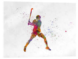 Cuadro de metacrilato Hockey player III