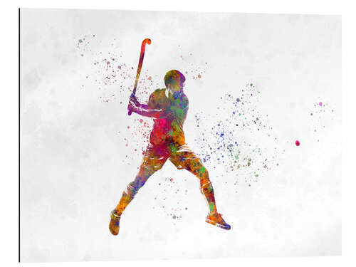 Gallery print Hockey player III