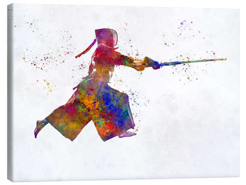 Lienzo Martial arts kendo I