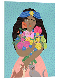 Gallery print I attract Wealth and Flowers