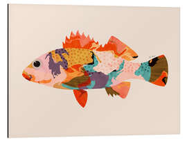 Aluminium print Tropical fish I