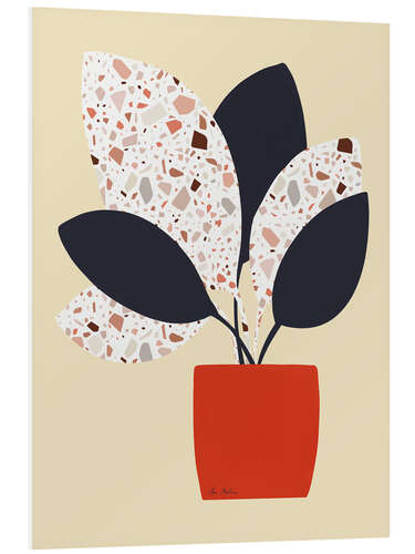 Tableau en PVC Terrazzo-Plant I