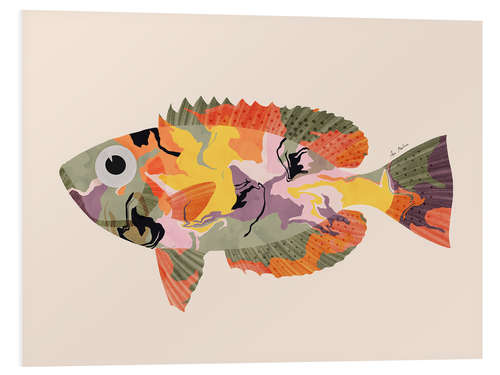 Quadro em PVC Tropical fish II