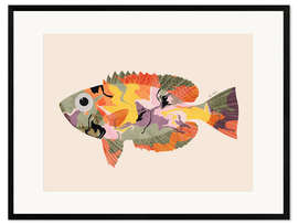 Framed art print Tropical fish II