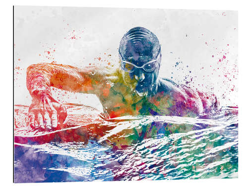 Galleriprint Swimming style front crawl I