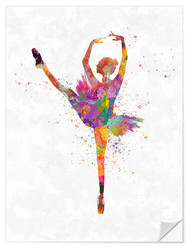 Sticker mural Ballet dancer VI