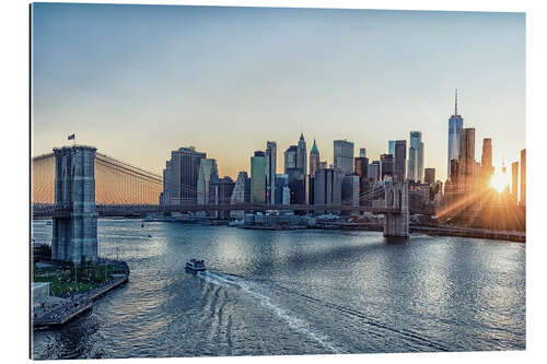 Gallery Print New Yorker Sonnenuntergang