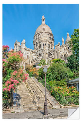 Autocolante decorativo Sacré-Coeur, Montmartre