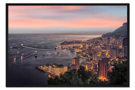 Gerahmter Kunstdruck Mocano-Sonnenuntergang