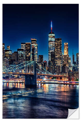 Sisustustarra New York at dusk