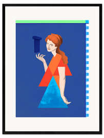 Framed art print Lady Hamilton
