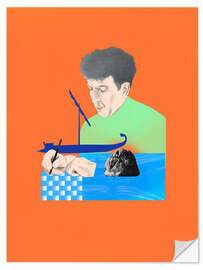 Wandsticker Robert Graves