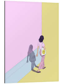 Magnettafel Um die Ecke