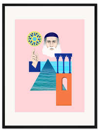 Gerahmter Kunstdruck Ramón Llull