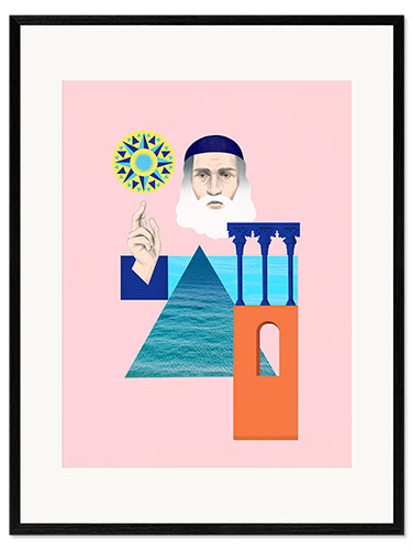 Framed art print Ramón Llull
