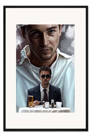 Gerahmter Kunstdruck Der Erzähler, Fight Club