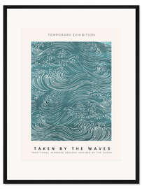 Gerahmter Kunstdruck Taken by the Waves II