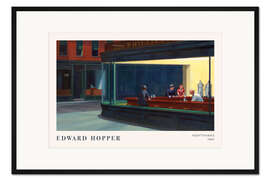 Gerahmter Kunstdruck Nachtschwärmer, 1942