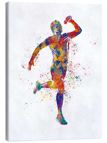 Canvas print Athletic runner VIII